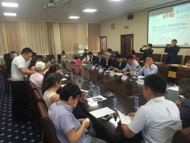 AN INTRODUCTORY MEETING OF TRANSPORT CARGO AND TRAIN OF NINGXIA PROVINCE OF CHINA - 2019