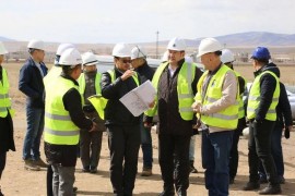Working group headed by Vice-Minister for Construction and Urban Development visited to the "Altanbulag" free zone
