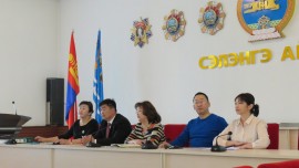 The office manager of “Altanbulag” free zone has been participated in 23 agents of Governor Office of Selenge aimag and reported about facing problems and current reality of “Altanbulag” free