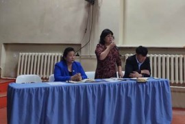 “阿拉坦布拉格”自由区主任管委会与色楞格省“阿拉坦布拉格”苏木政府办公室和公民举办了会议。