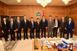 THE REPRESENTATIVES, WHO ARE LEADED BY MR LI JIN HU, THE CHAIRMAN OF THE COMMITTEE OF LEGISLATIVE ASSEMBLY AND SECRETARY OF THE CPC UNION OF INNER MONGOLIAN, REPUBLIC OF CHINE, HAVE BEEN VISI