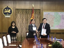 Вице-премьер министр Монголии, заключил договор об оценке результативной работы на 2019 год, с руководствами подведомственных агенств.